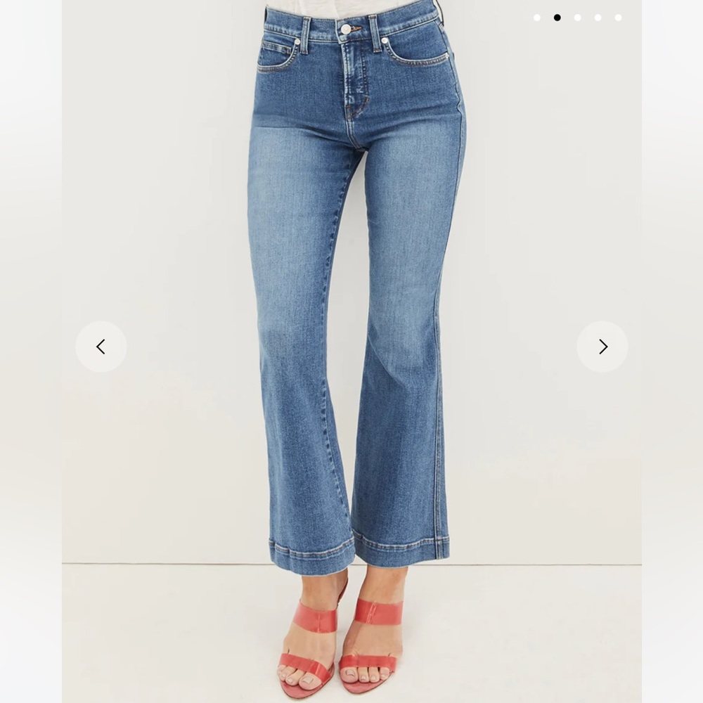 VERONICA BEARD NEW KICK- FLARE JEANS SIZE 32